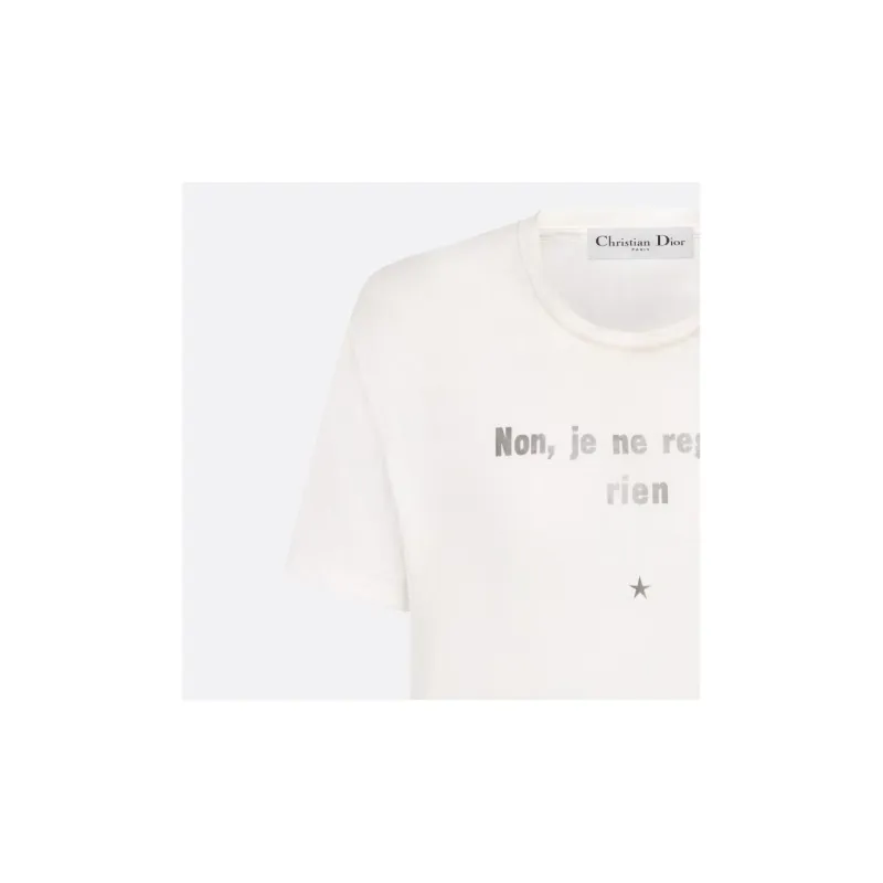 DIOR Tears T Shirt Women's White-6