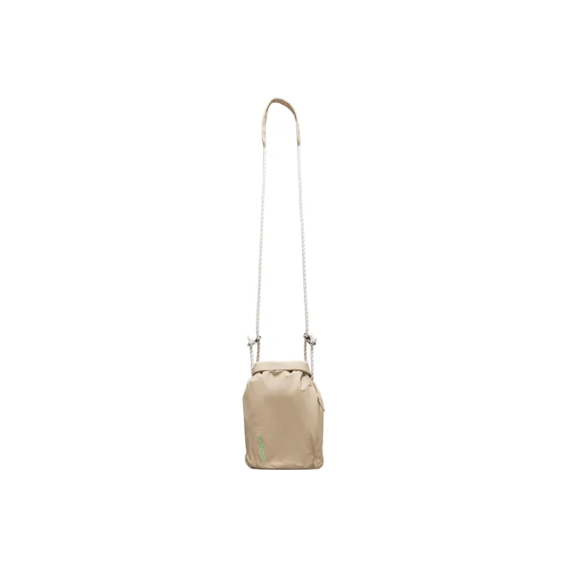 Lululemon Nylon Shoulder Bag Crossbody Bag Unisex Beige-0