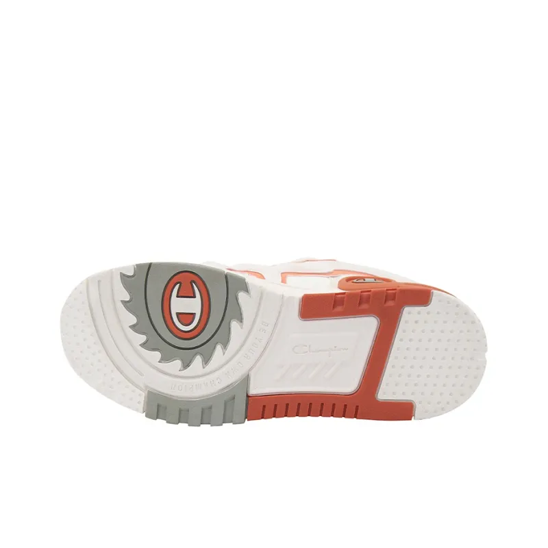 Champion WavySkate V1 Low Top Skateboard Shoes Women's Orange-4