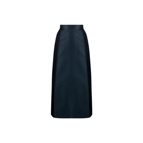 Kiton High-waist A-line Midi Skirt