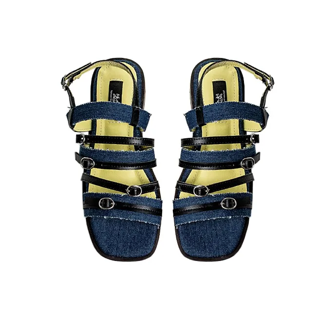 Wonderful Couple Roman Sandals 3.5cm Women's-9