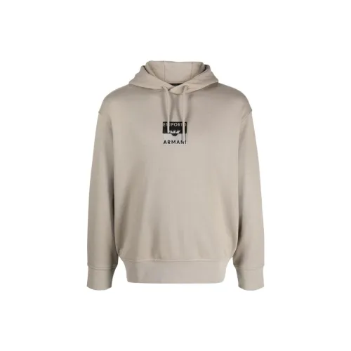 EMPORIO ARMANI Sweatshirts Men Beige