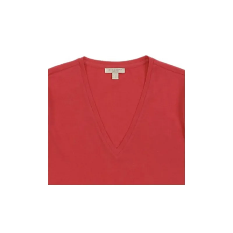 Burberry T Shirts Women's Red-1