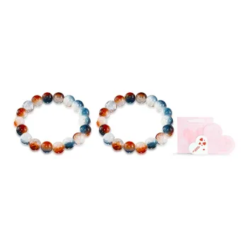Cuz Strange Intention Colored Glaze Bracelets Unisex