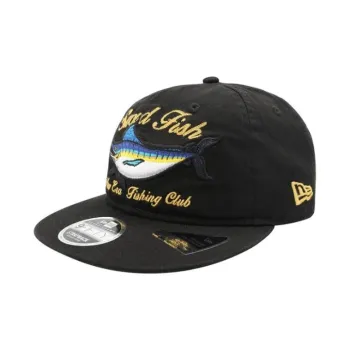 New Era Cotton Baseball Caps Unisex Black