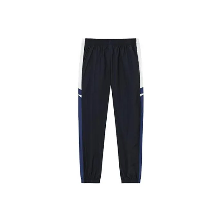 Anta Life Collection Knitted Sweatpants Men's Dark Navy Blue-1