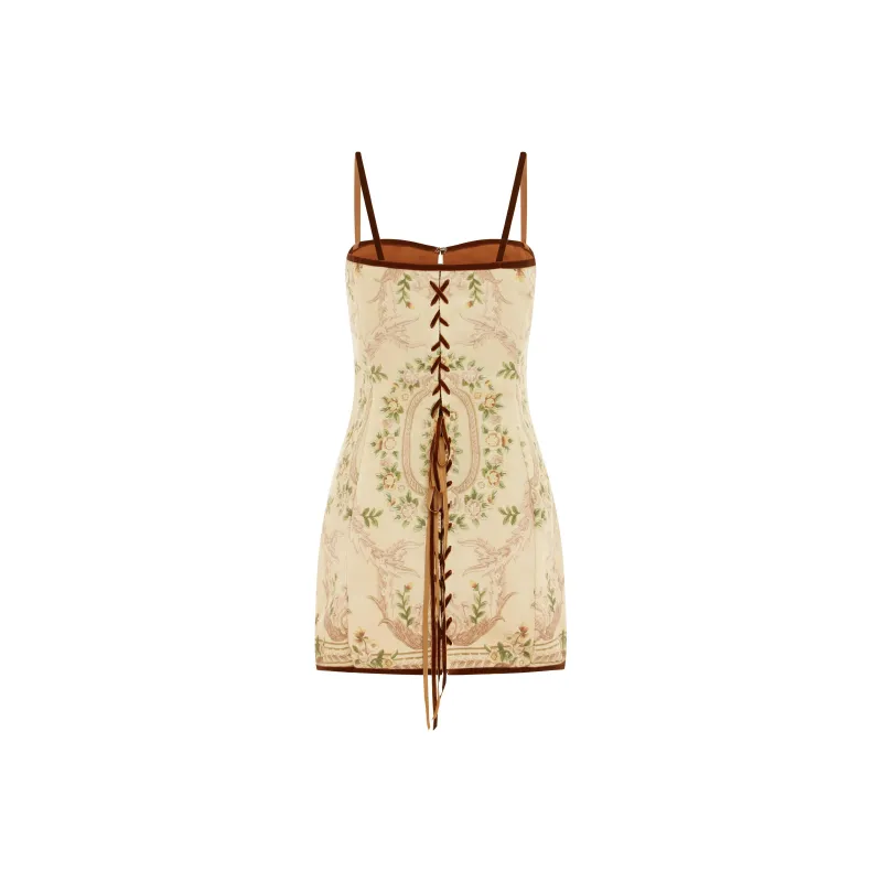 With Jean Slip Dresses Women's Multicolor-1