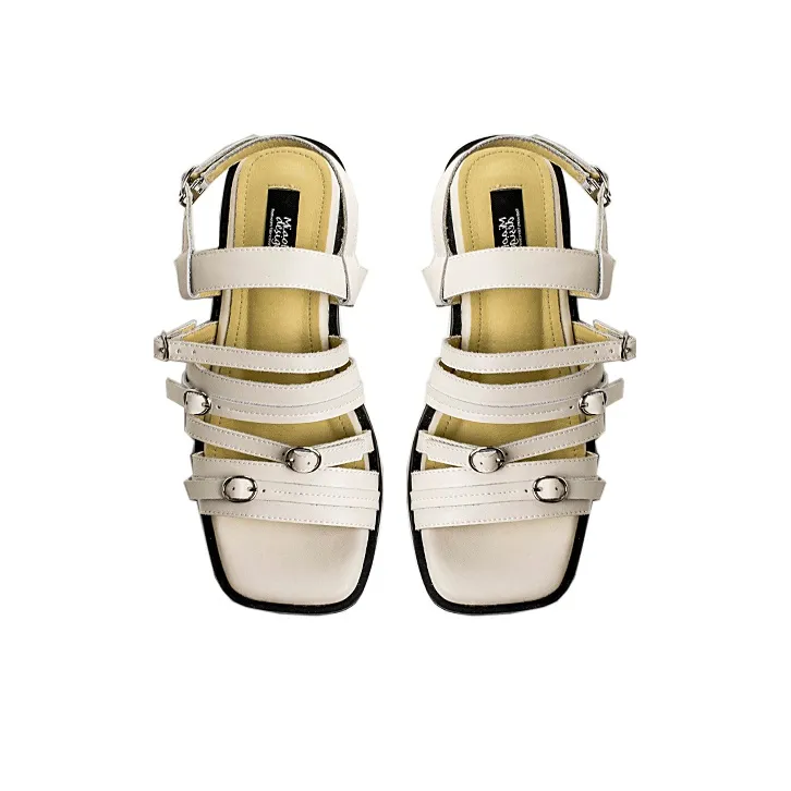 Wonderful Couple Roman Sandals 3.5cm Women's-27