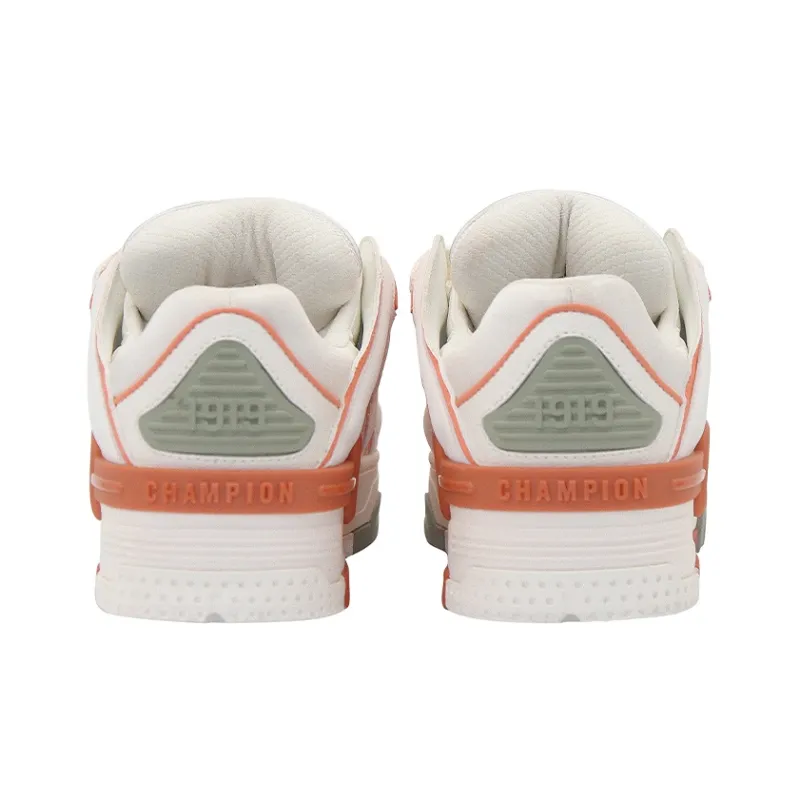 Champion WavySkate V1 Low Top Skateboard Shoes Women's Orange-3