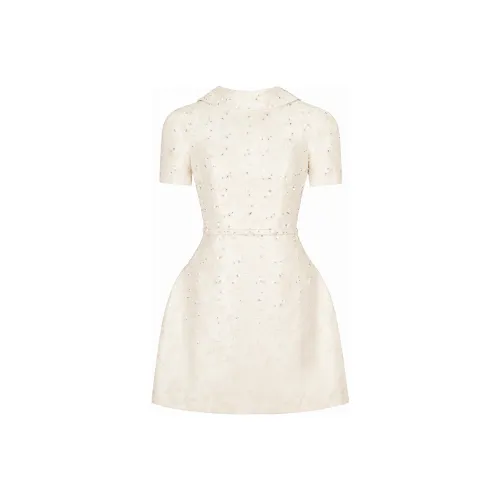 LOBBSTER SS23 Spring/Summer Collection Short-Sleeved Dresses Women's White