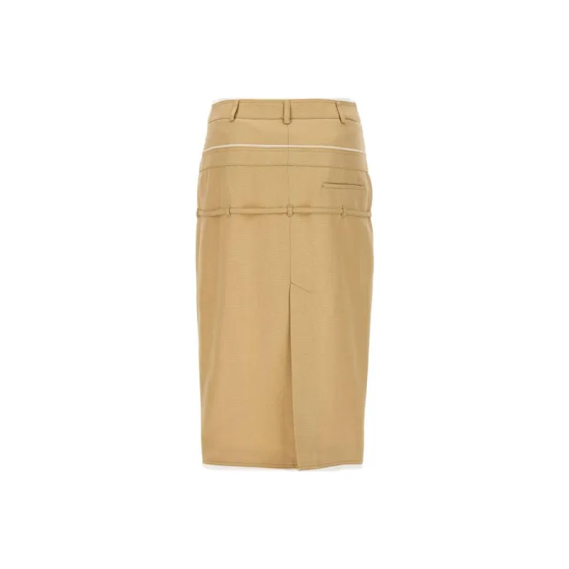 Jacquemus La Jupe Caraco Pencil Skirt-1