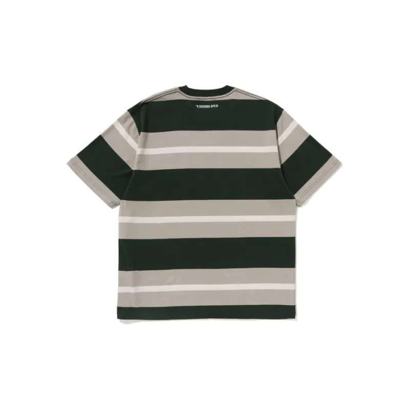 A BATHING APE Head One Point Hoop Tee-5