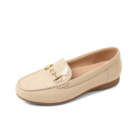 COMELY Loafers Women's Low Top Ecru/Pink/Black-5
