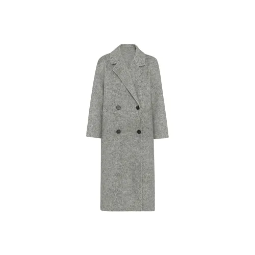 MEIYANG Coats Women's Gray