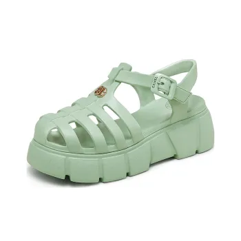 CAMEL Roman Sandals High Heel Women's