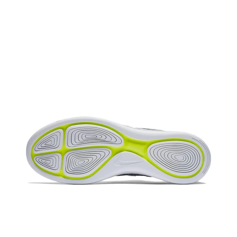 Nike Lunarepic Low Flyknit 2 Cool Grey/White Volt Blue Glow-4