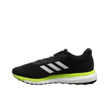 Adidas Response Super 2.0 Low Top Running Shoes Men's Black White Green