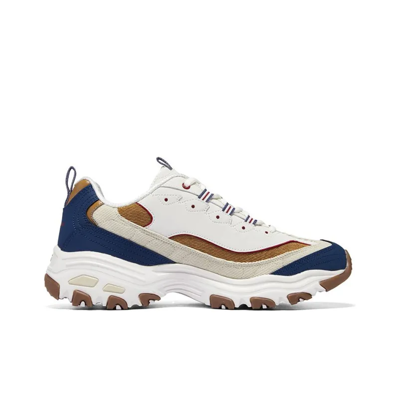Skechers D'Lites Varsity Spirit Sneaker 'White Blue'-1
