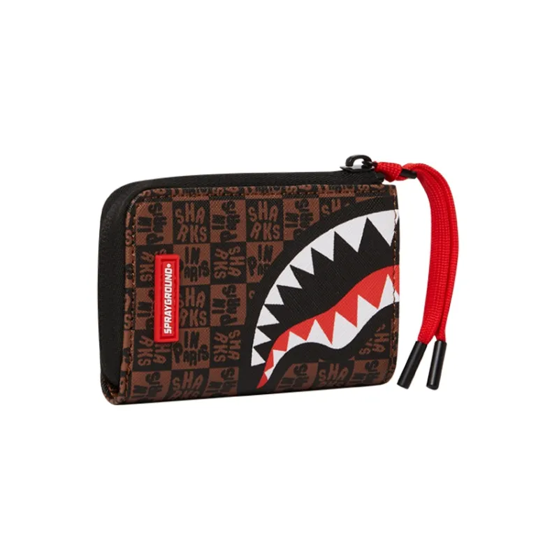 SPRAYGROUND Artificial Leather Wallet Men's Brown-1