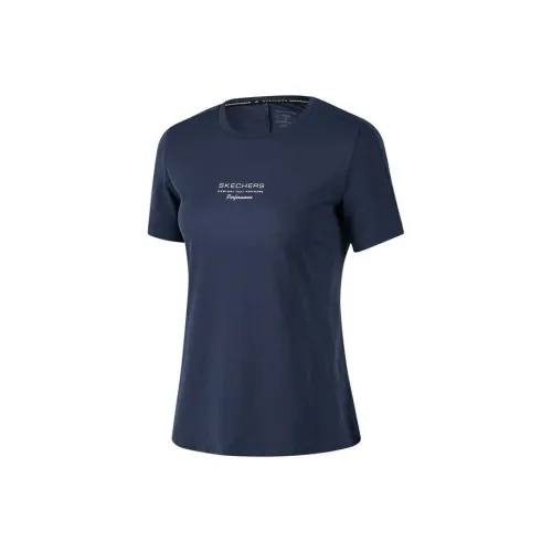 Skechers Sports Collection T-Shirts Women's Academy Navy