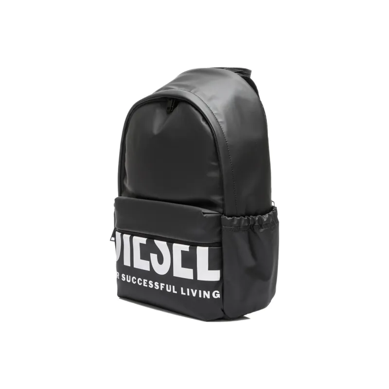 DIESEL Polyester Backpack Unisex Black-1