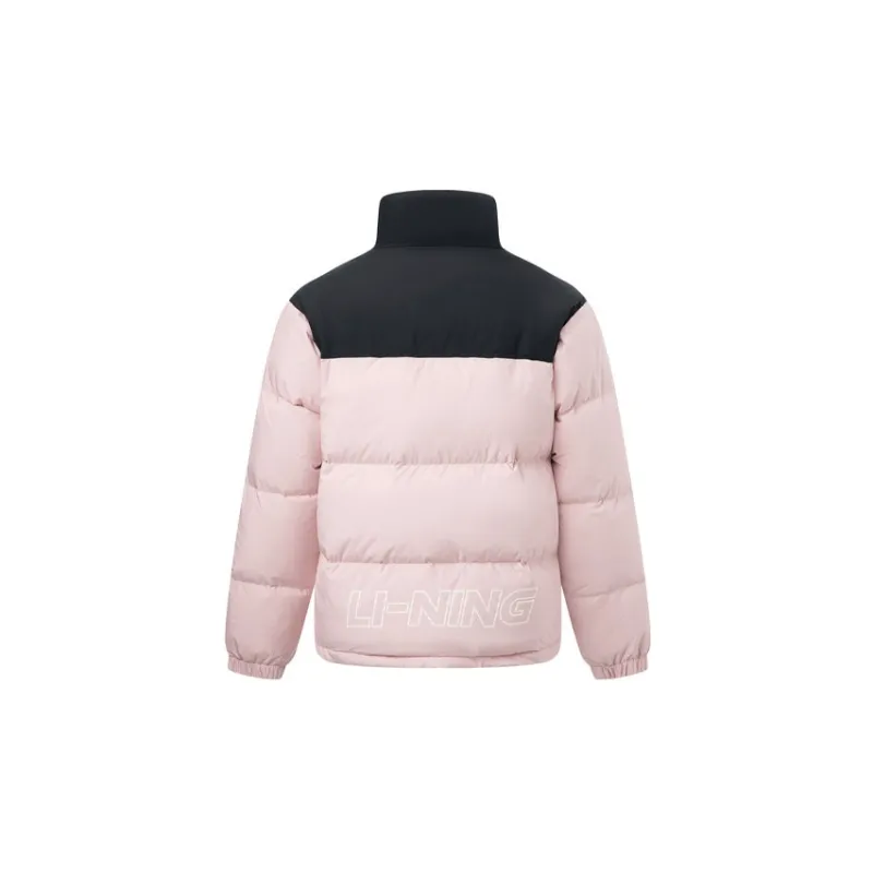 LiNing Fondue Down Series Down Jacket Unisex Pink-1