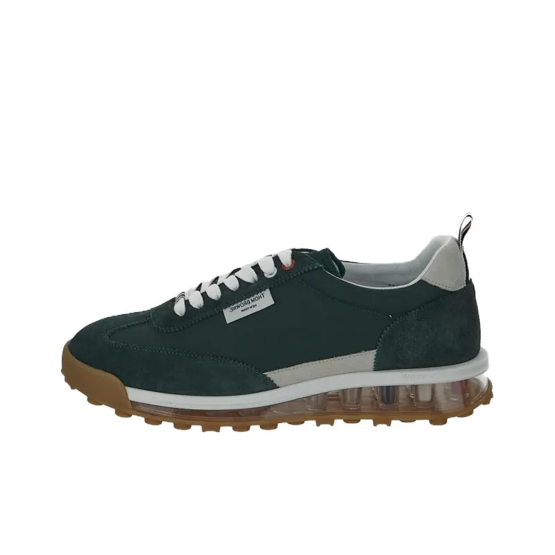 THOM BROWNE Translucent Sole Lace Up Sneakers-0