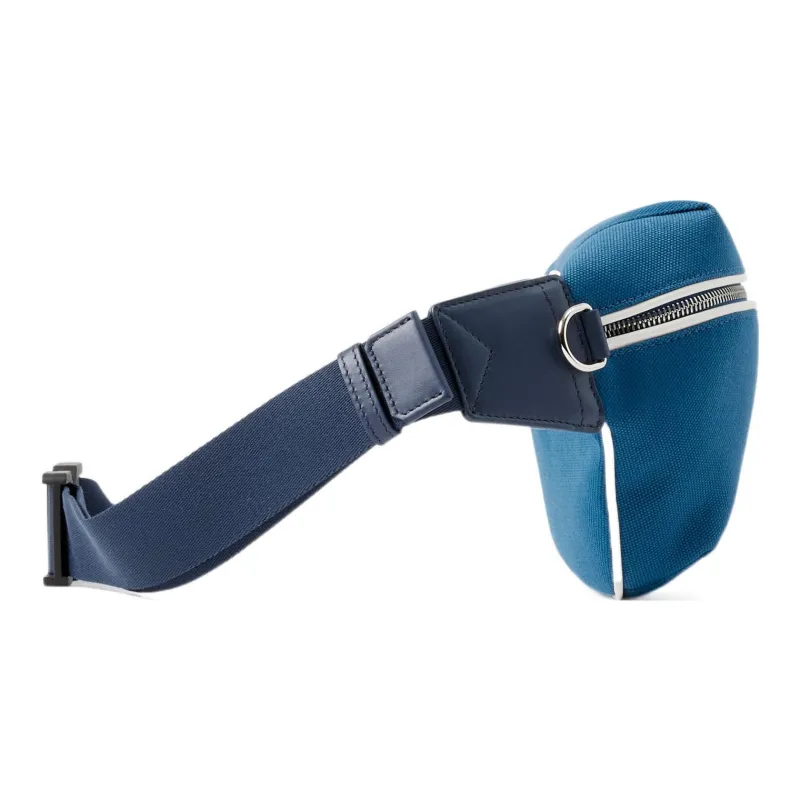 Burberry Cotton With Polyamide Fanny Pack Regular Men's Blue-3