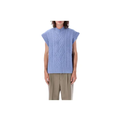 Martine Rose Tank Tops Men Light Blue