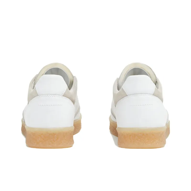 Maison Margiela MM6 White Beige Suede Women's-3