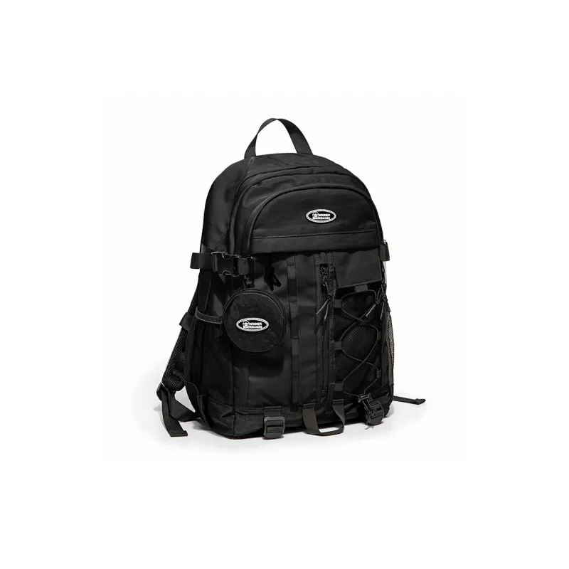 WINNER Polyester Backpack Large Size Unisex Ecru/Light Gray/Light Blue-28