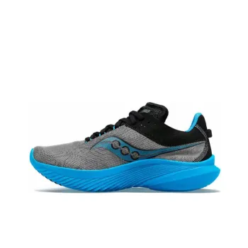 Saucony Kinvara 14 Anti Slip Wear Resistant Low Top Training Running Shoes Men's Gray Black