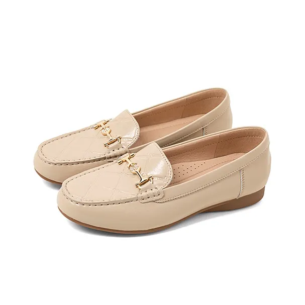 COMELY Loafers Women's Low Top Ecru/Pink/Black-6