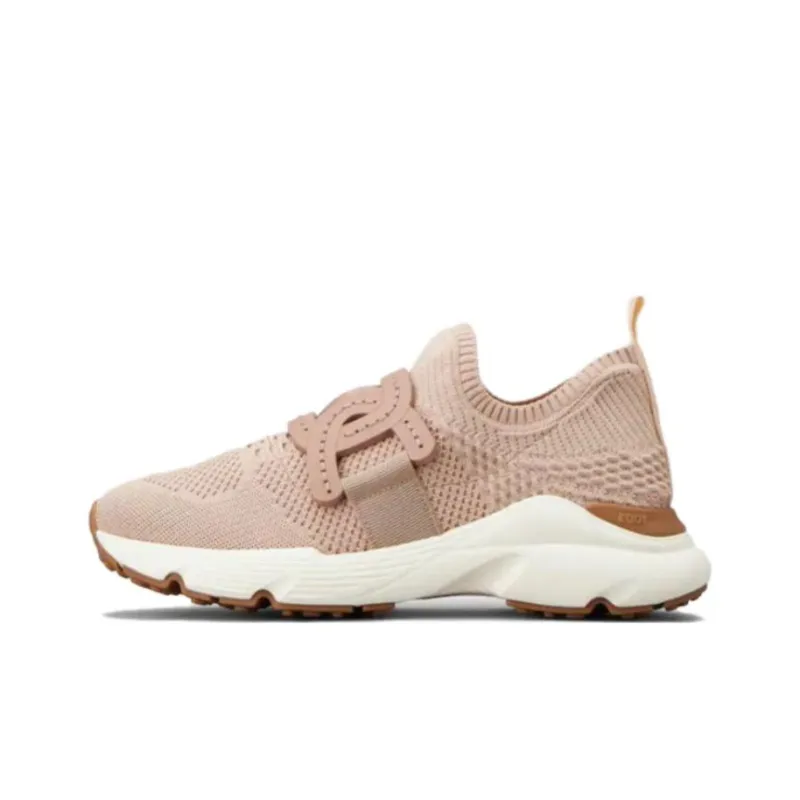 TOD'S Chain embellished Woven Sneakers-0