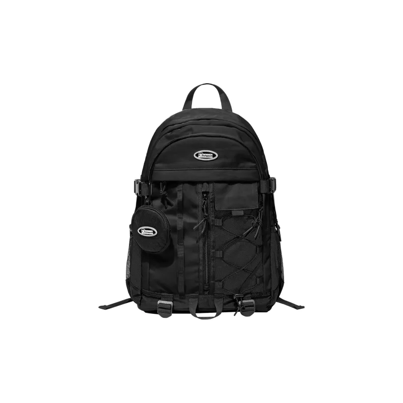 WINNER Polyester Backpack Large Size Unisex Ecru/Light Gray/Light Blue-27