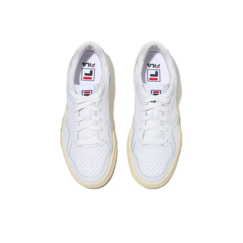 FILA OG 1992 Anti Slip Wear Resistant Low Top Skateboard Shoes Unisex White Korean Style-3