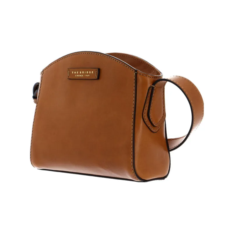 THE BRIDGE Leather Crossbody Bag Shoulder Bag Regular Women's Dark Brown-1