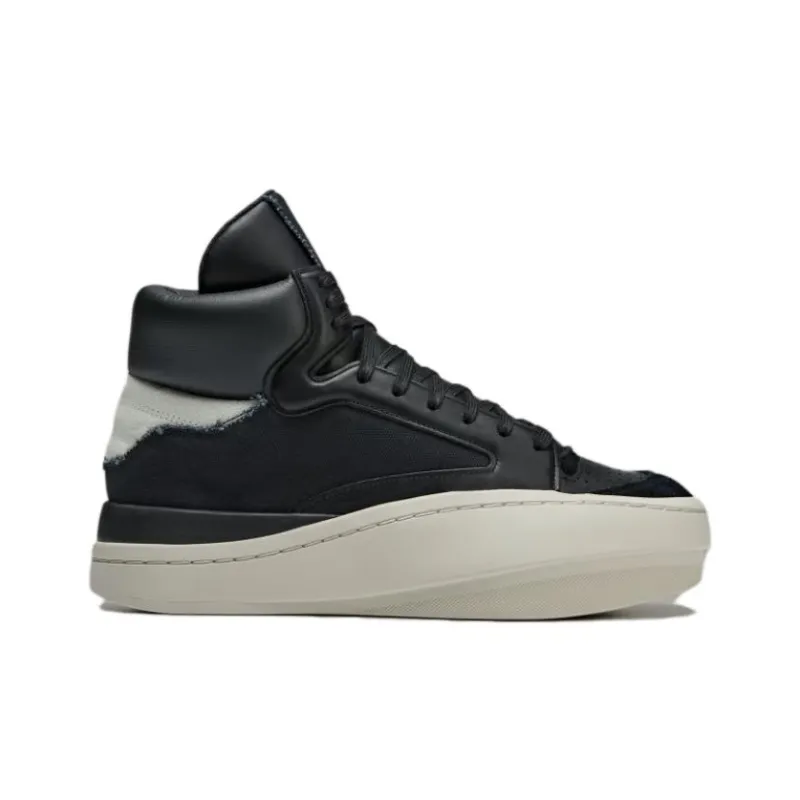 Adidas Y 3 Centennial Hi Black Bliss Off White-1