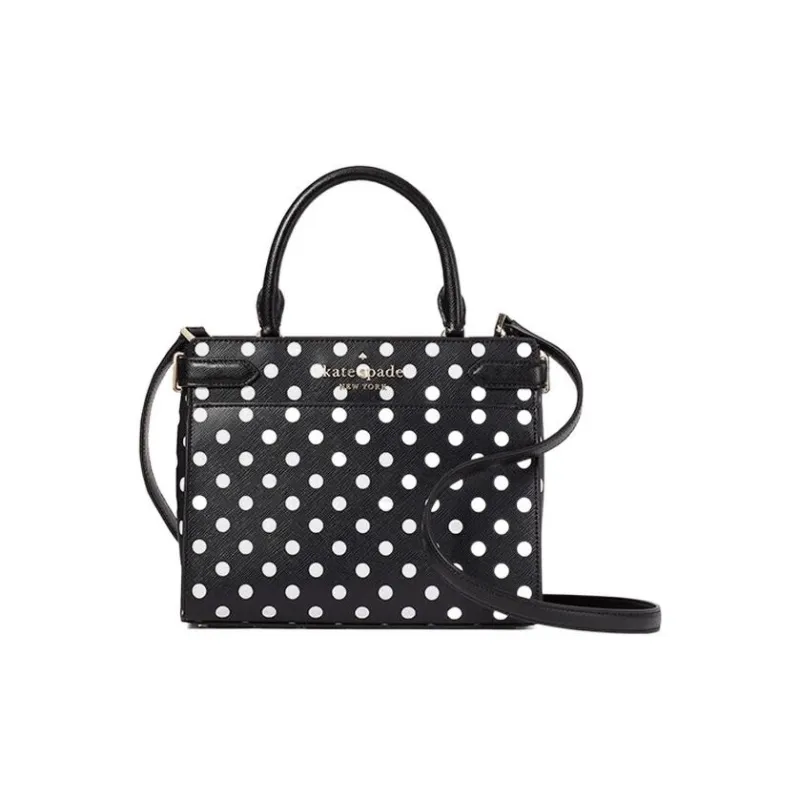 Kate Spade Artificial Leather Tote Bag, Shopping Bag, Handbag, Shoulder Bag, Crossbody Bag Regular Women's Black-0