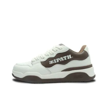 IPATH Kenny V.1 Heston Wear-Resistant Slip-Resistant Low-Top Skateboard Shoes Men's Beige Brown