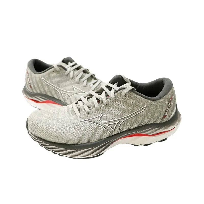 Mizuno Wave Inspire 19 Running Shoes 'Grey Green'-2