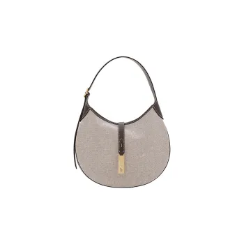 Polo Ralph Lauren Cotton Handbag, Shoulder Bag Medium Size Women's