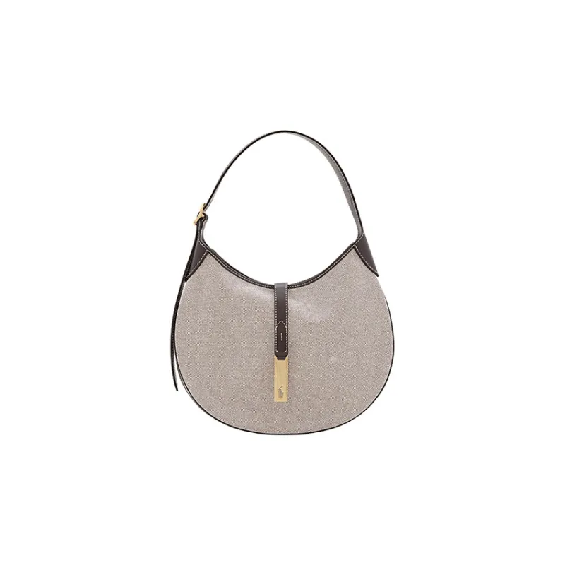 Polo Ralph Lauren Cotton Handbag, Shoulder Bag Medium Size Women's-0