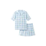 [Women's]Blue Medium Plaid