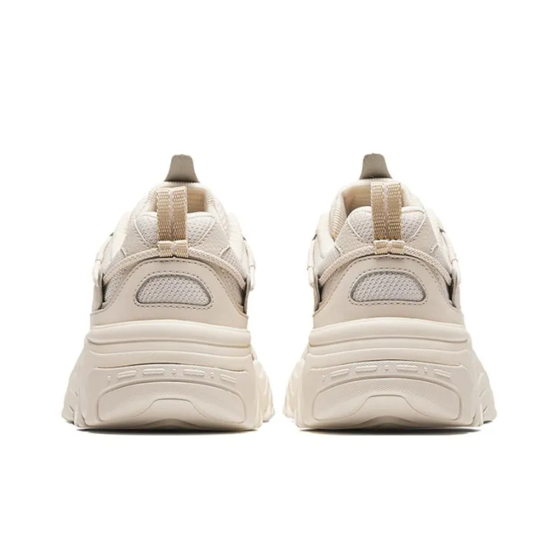 Anta Starry Sea Breathable Low Top Casual Shoes Men's Beige-3