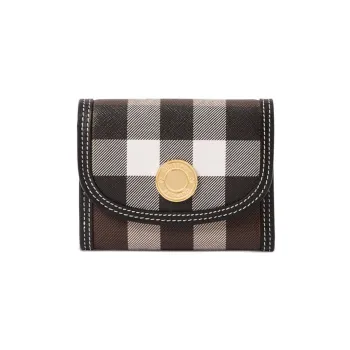 Burberry Leather Wallet Women's Multicolor