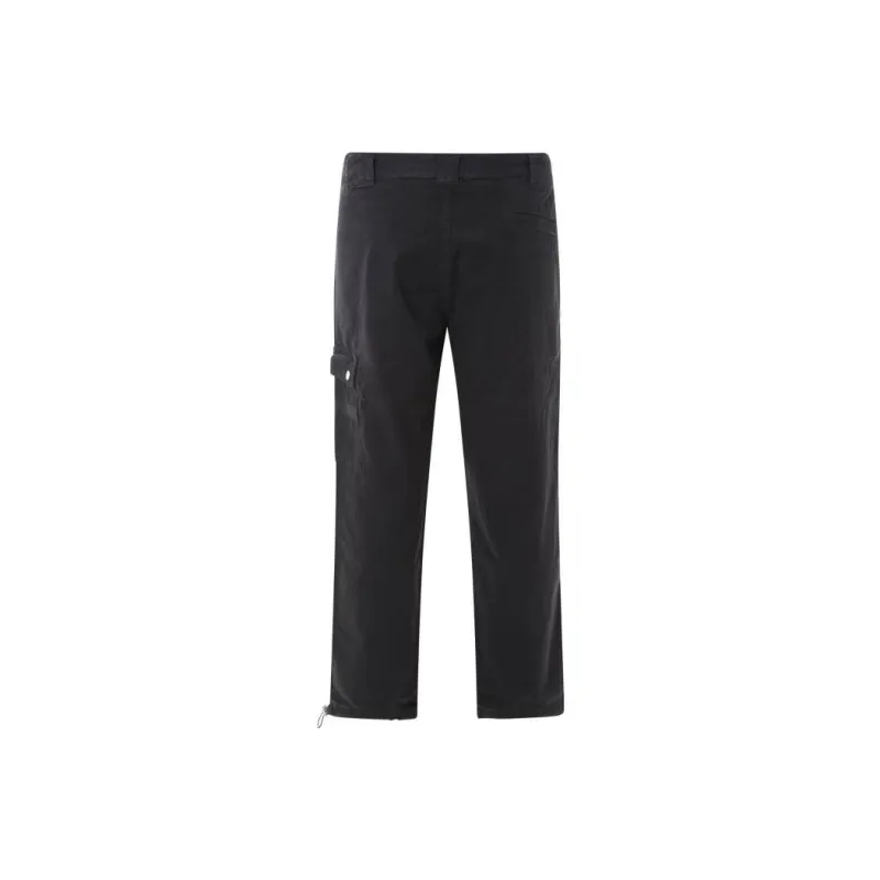 MOSCHINO Logo Patch Wide Leg Trousers-1