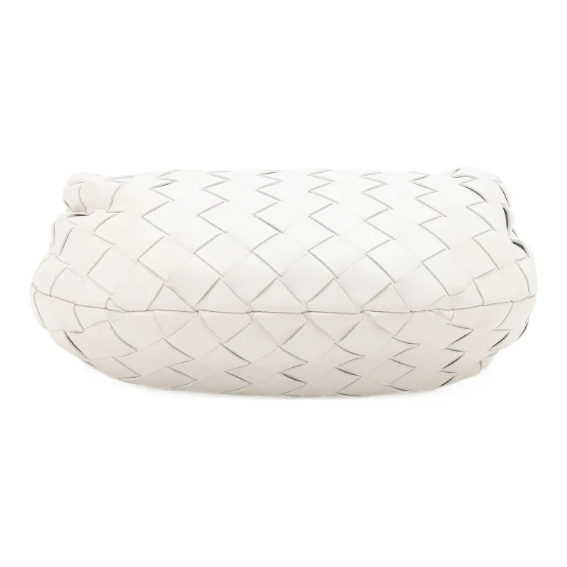 Bottega Veneta Jodie Mini Intrecciato Chalk-3