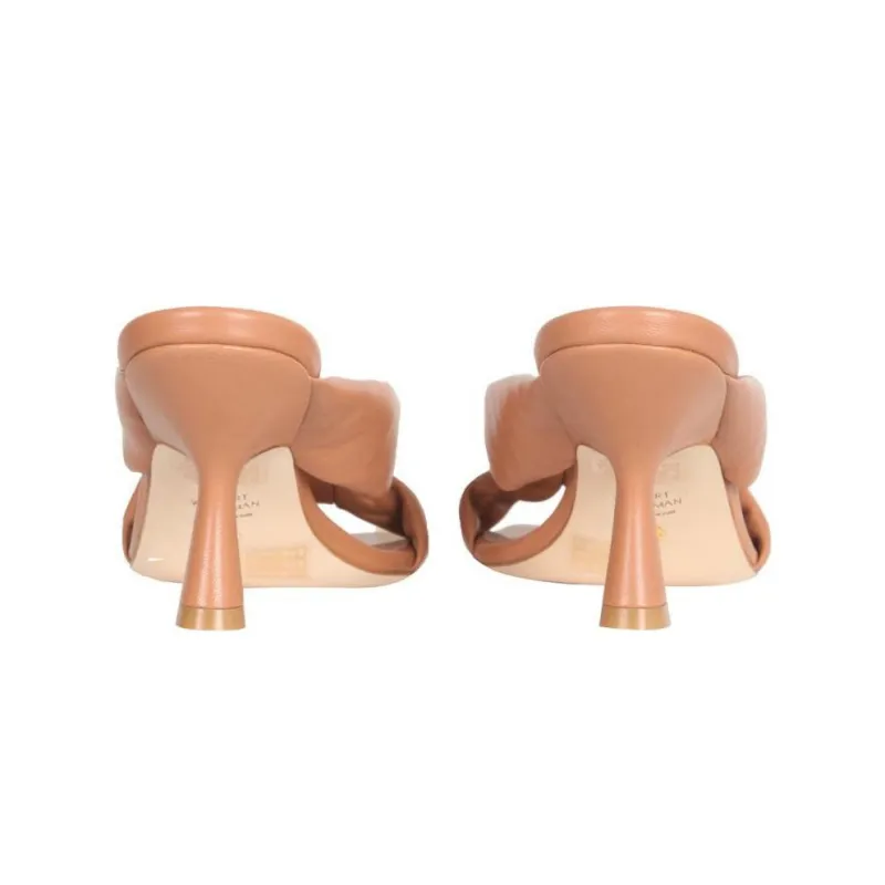 Stuart Weitzman/SW Playa Slide Slippers Women's Brown-2