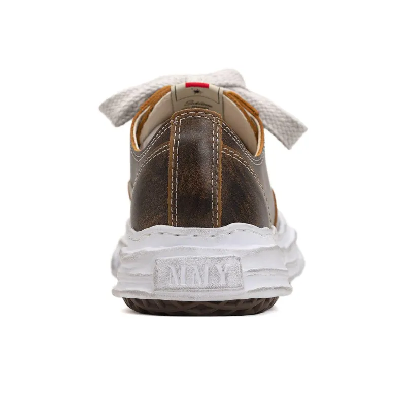 Maison MIHARA YASUHIRO Hank Leather Sneakers-11